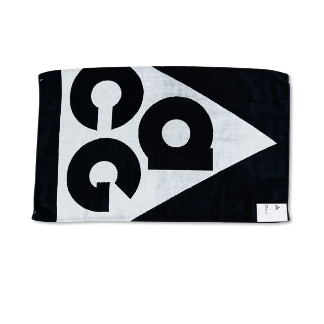 NIKE 耐吉 TOWEL ACG 黑白色 基本款 毛巾 純棉 浴巾 游泳 運動 毛巾 N100882001-2OS