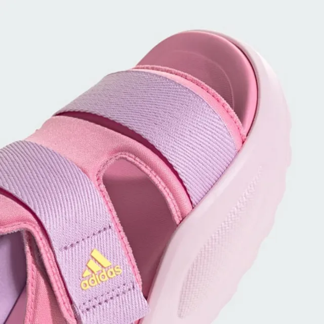 【adidas 愛迪達】運動鞋 休閒鞋 童鞋 涼鞋 MEHANA SANDAL KIDS(ID7908)