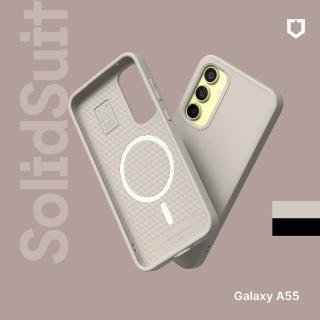 【RHINOSHIELD 犀牛盾】Samsung Galaxy A55 SolidSuit MagSafe相容 磁吸手機保護殼(經典款)