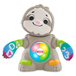 【Fisher price 費雪】LINKIMALS聲光互動小樹懶/匯樂感統玩具/幼兒玩具/早教啟蒙/感覺啟蒙(缺電品)