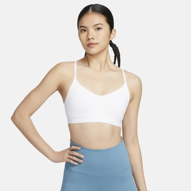 NIKE 耐吉】背心女款運動背心慢跑輕度支撐AS W NK DF INDY LGT SPT BRA 