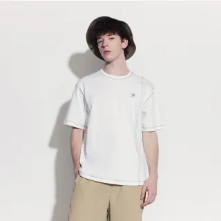 【GAP】男裝 純棉圓領短袖T恤-白色(497895)