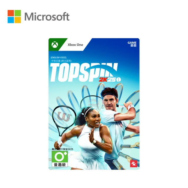 Microsoft 微軟 職業網球大聯盟2K25 Xbox one[標準下載版](下載版購買後無法退換貨)