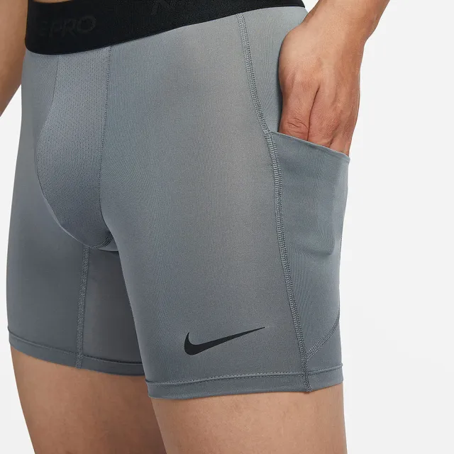 【NIKE 耐吉】短褲 男款 運動褲 緊身褲 AS M NP DF SHORT 灰 FB7959-084