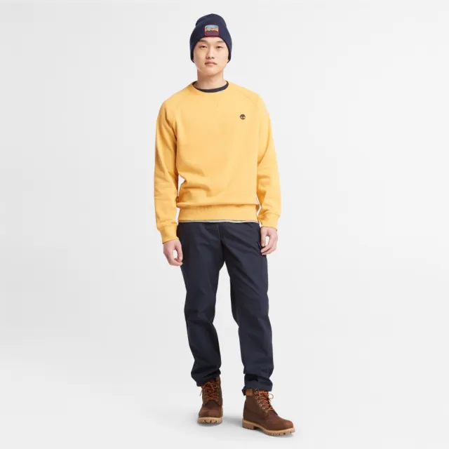 【Timberland】男款深藍色休閒長褲(A6NX5433)