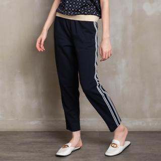 【perng yuh 芃諭名品】*活力率性 織帶飾 哈倫休閒褲(2024 SS Collection｜3A春夏 優惠系列)
