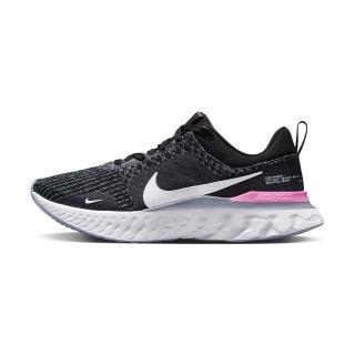 【NIKE 耐吉】React Infinity Run FK 3 男鞋 黑色 避震 舒適 運動 慢跑鞋 DZ3014-001