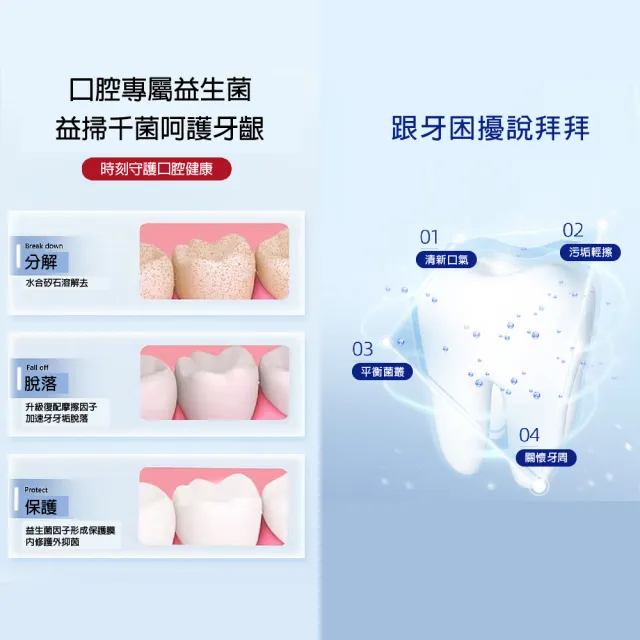 【sp4】益生菌美白牙膏 100g  5入