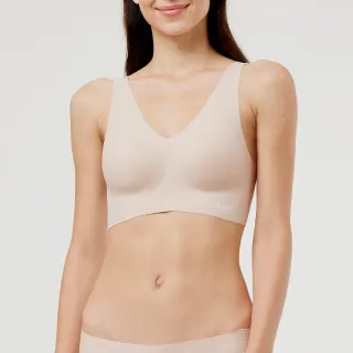 【sloggi】ZERO FEEL TOP零感系列有機棉低V款背心式內衣(法式裸色)