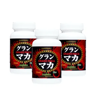 【Suntory 三得利官方直營】御瑪卡 120錠X3罐(瑪卡、精胺酸、鋅、牡蠣萃取物、高麗人參萃取物)