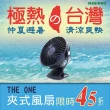 【MINIPRO】THE ONE-無線夾式風扇-藍(夾式風扇/嬰兒車風扇/桌扇/夾子風扇/USB風扇/MP-F2688)