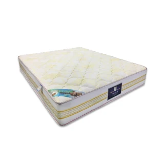 【ASSARI】金娜莫代爾乳膠強化側邊硬式獨立筒床墊(雙大6尺)