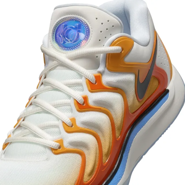 【NIKE 耐吉】運動鞋 籃球鞋 男鞋 KD17 EP Sunrise 橘 氣墊 緩震 Durant 杜蘭特(FJ9488700)