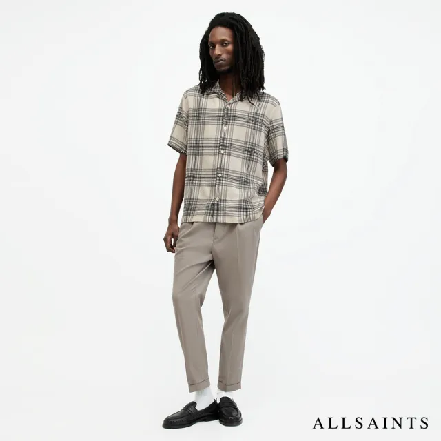 【ALLSAINTS】PADRES 公羊頭骨格紋夏威夷花襯衫 MS520Z(舒適版型)