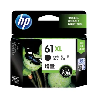 【HP 惠普】HP CH563WA No.61XL 黑色墨水匣