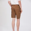 【JOHN HENRY】純棉工裝短褲-棕色