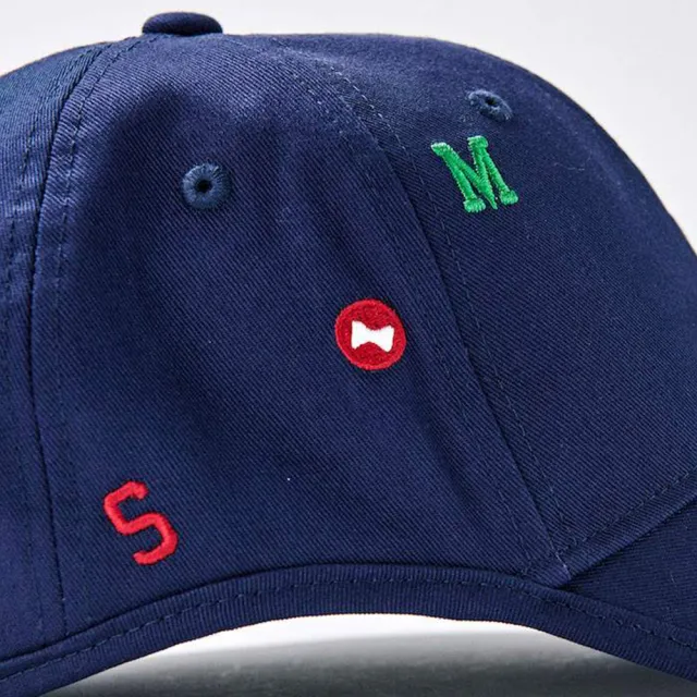 【Munsingwear】企鵝牌 女款藏青色精緻小刺繡機能棒球帽 MLTJ0C03