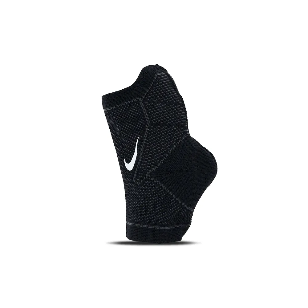 【NIKE 耐吉】Pro Knitted 黑白色 針織護 DRI-FIT 護具 踝套 N1000670031XL