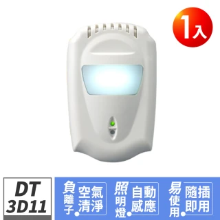 【Digimax】DT-3D11 負離子空氣清淨對策器1入