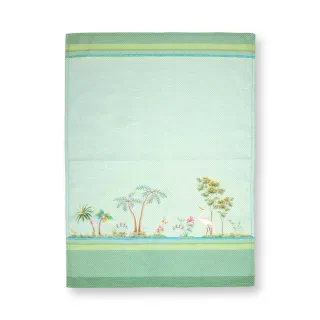 【PIP STUDIO】Jolie Heron Small Green 茶巾50x70cm(餐巾/餐墊/桌墊)