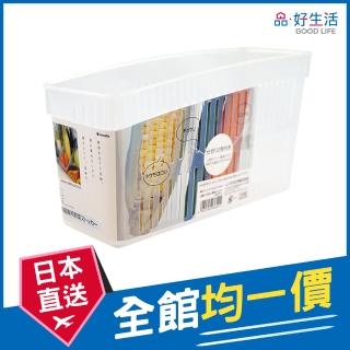 【GOOD LIFE 品好生活】日本製 冰箱透明蔬果/小物收納籃(日本直送 均一價)