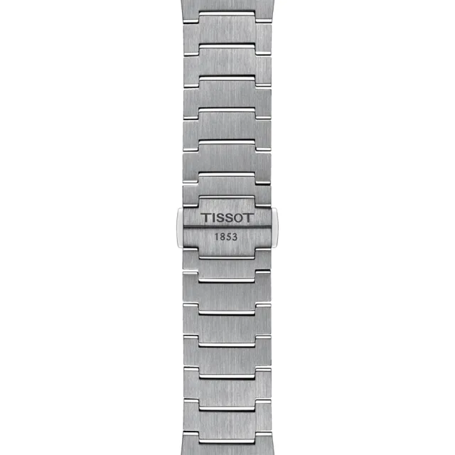 【TISSOT 天梭 官方授權】PRX系列 復古風酒桶型紳士機械錶-40mm/薄荷綠 禮物(T1374071109101)