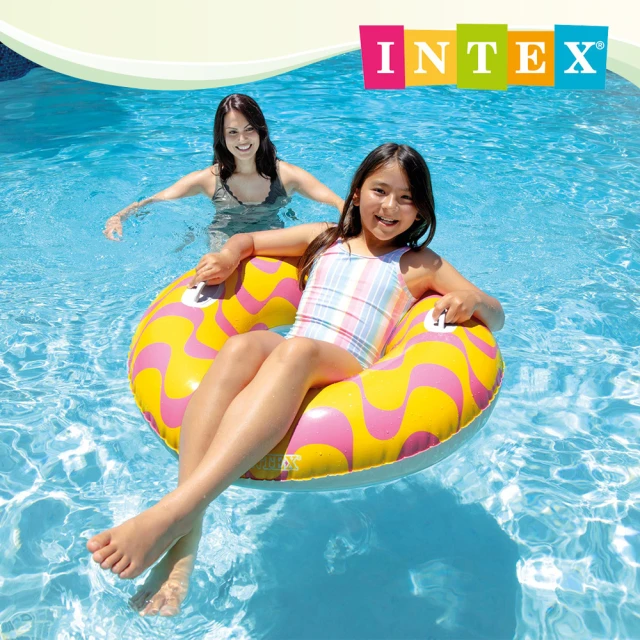 【INTEX】戲水游泳圈 適9歲+ 多款可選