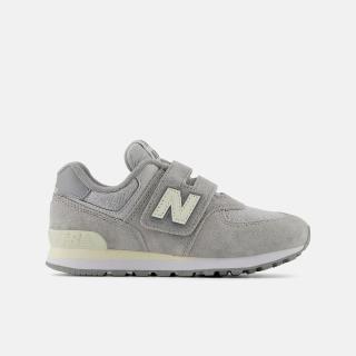 【NEW BALANCE】NB 運動鞋 童鞋 中童 大童 574 灰 PV574GBG-W楦