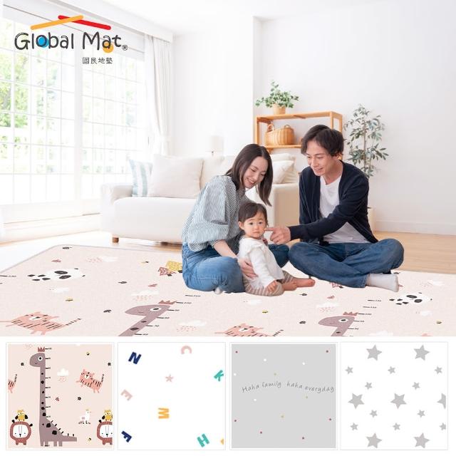 【Global mat】新款國民地墊XPE經典款 2CM加厚雙面摺疊地墊-200X150(多款任選)