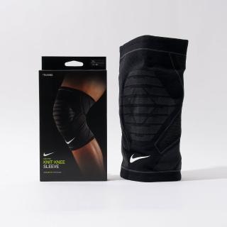 【NIKE 耐吉】Pro Knitted 黑白色 針織護膝套 DRI-FIT 護具 N1000669031XL