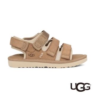 【UGG】童鞋/涼鞋/厚底鞋/真皮涼鞋/Goldencoast Multistrap(沙色-UG1152816KSAN)