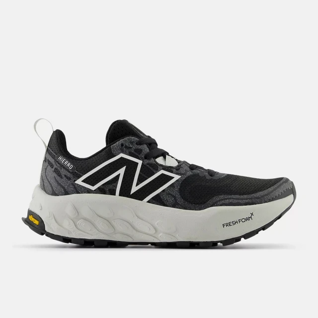 NEW BALANCE Hierro v8 越野跑鞋 女鞋 寬楦 黑 黃金大底(WTHIERK8 ∞)