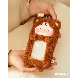 【TOYZEROPLUS】罐頭豬LuLu 變裝系列 - 毛絨卡套(豬熊/豬羊)