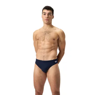 【SPEEDO】男 運動三角泳褲 Eco Endurance+(海軍藍)