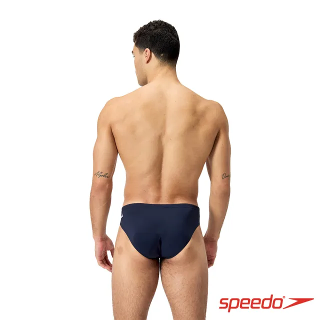 【SPEEDO】男 運動三角泳褲 Eco Endurance+(海軍藍)