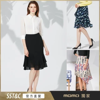 【SST&C】女士 休閒款短裙/設計款長裙-多款任選