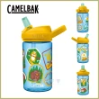 【CAMELBAK】400ml eddy+ 兒童吸管運動水瓶(公司貨/多喝水/兒童水壺/防塵蓋)