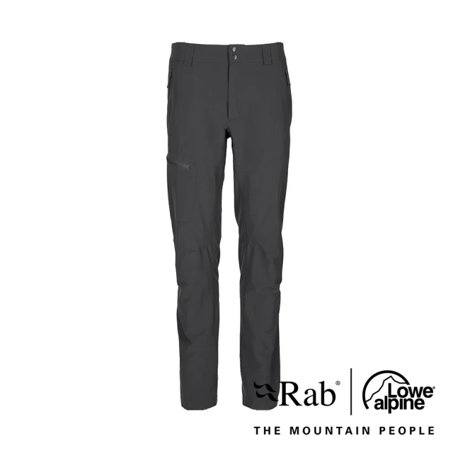 RAB Incline Light Pants 輕量防潑水軟殼長褲 男款 煤炭黑 #QFV05