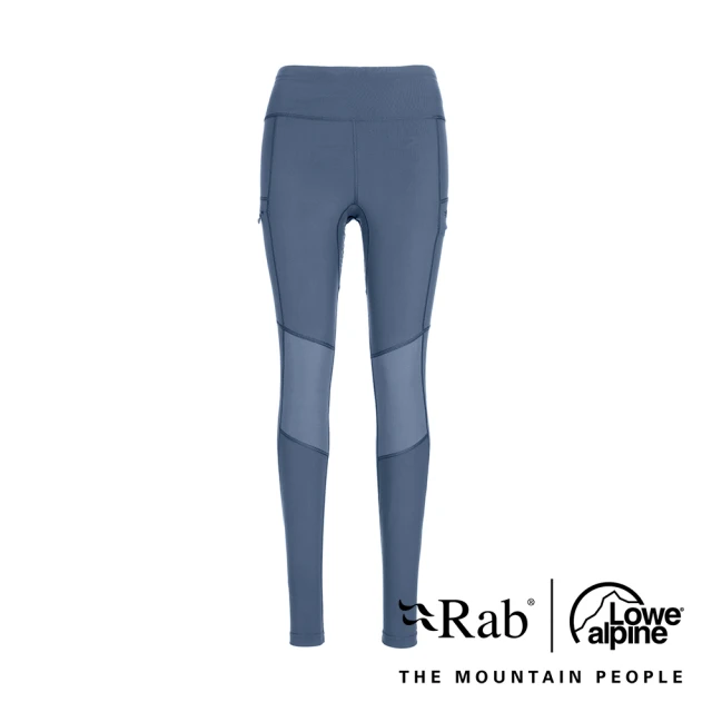 RAB Horizon Tights Wmns 耐磨彈性緊身褲 女款 白令海藍 #QFV09