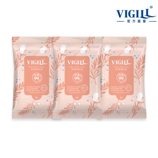【VIGILL 婦潔】女性濕式衛生紙12抽3包組(私密清潔 女性保養推薦)