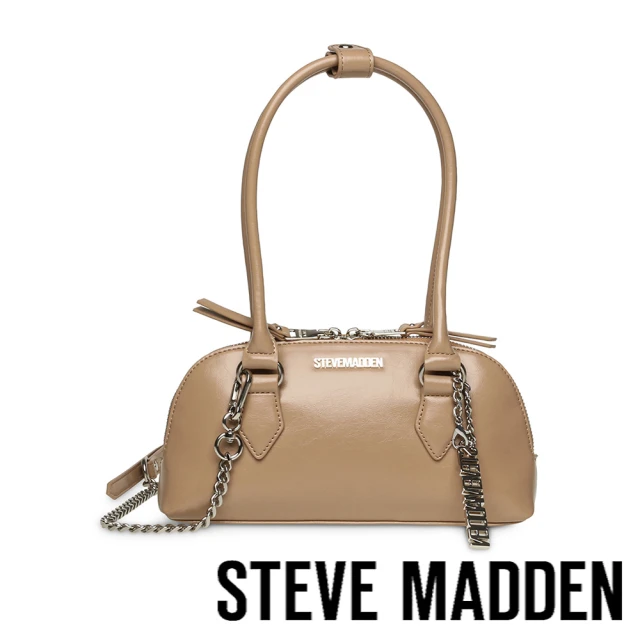 STEVE MADDEN BCURTIS 肩背鍊條法棍包(卡其色)