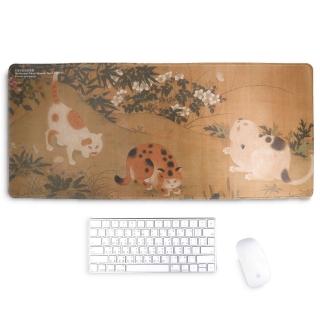 【murmur】長型滑鼠墊-博物館 宋徽宗真蹟耄耋圖(桌墊.光學墊)