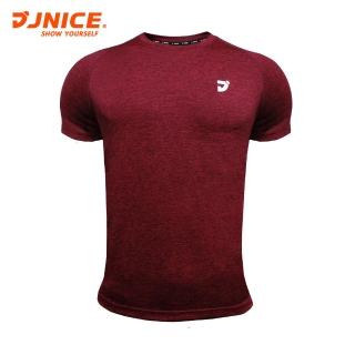【JNICE 久奈司】MIT斜袖排汗TEE 吸濕透氣排汗衣-酒紅(JT-1051-RD)