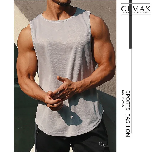 【CPMAX】男士速乾運動無袖背心(寬鬆健身背心 運動背心 速乾訓練背心 跑步背心 VE43)