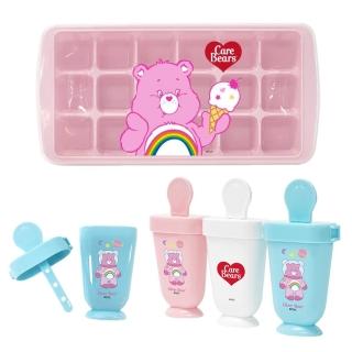 【Care Bears】彩虹熊 製冰盒 冰棒模具(韓國製 消暑 愛心熊)