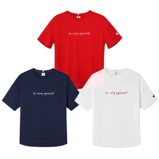 【LE COQ SPORTIF 公雞】休閒經典短袖T恤 女款-3色-LYT22303