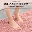 【ANTIAN】4入組_雪尼爾加厚防滑吸水地墊 家用浴室門地毯 廁所腳墊 衛生間腳踏墊