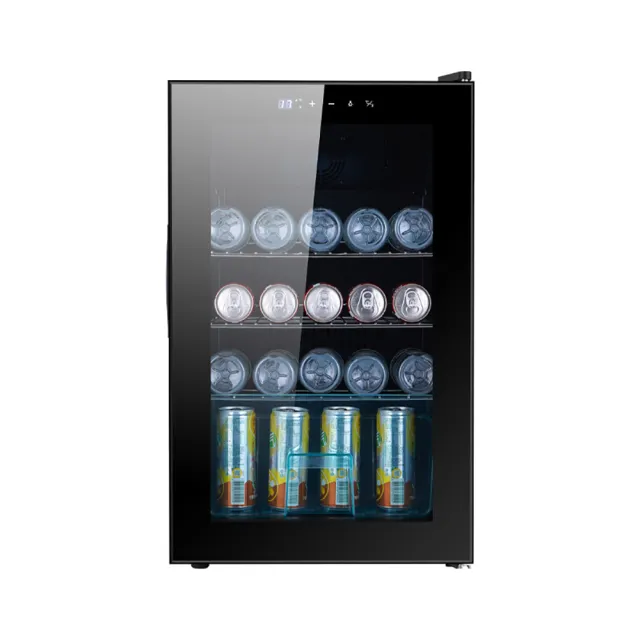 【Baimeisi】70L小型保鮮家用玻璃門茶葉冷藏展示櫃(冷藏冰箱 酒櫃 冷藏櫃 冰吧 紅酒飲料櫃)