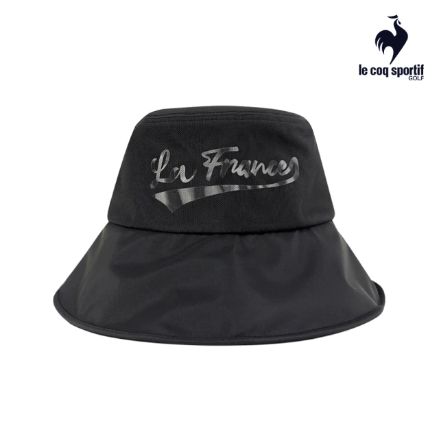 LE COQ SPORTIF 公雞 高爾夫系列 女款黑色帽沿