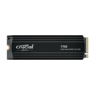 【Crucial 美光】T705 4TB Gen5 SSD固態硬碟(含散熱器)